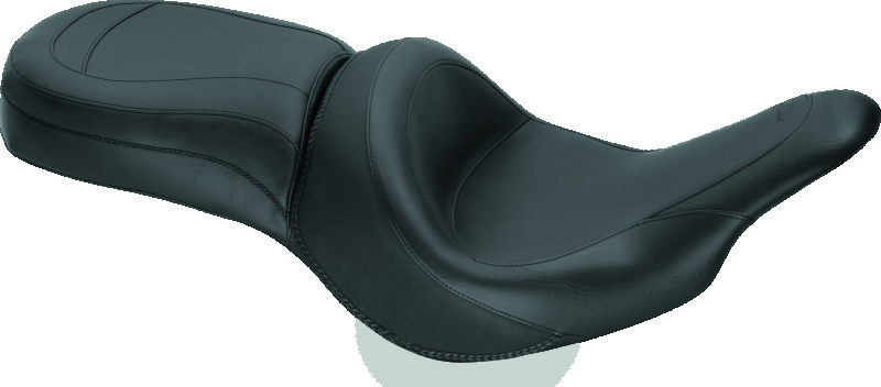 Kawasaki Vulcan 1700 Vaquero One-Piece Motorcycle Seat - Mustang Motorcycle - Black - `11-`19